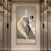 Girl Dance Art LED Wall Lamp for Interior Decoration-MinimalisticDecor.com
