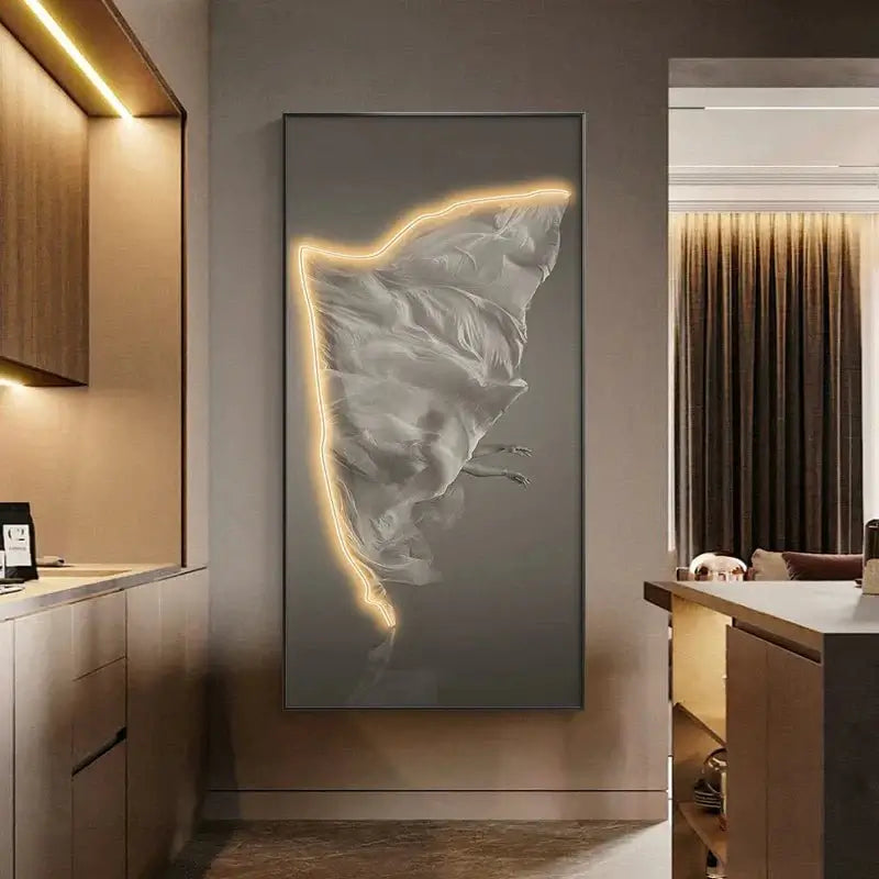 Girl Dance Art LED Wall Lamp for Interior Decoration-MinimalisticDecor.com