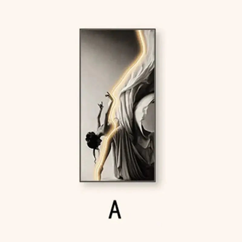 Girl Dance Art LED Wall Lamp for Interior Decoration-MinimalisticDecor.com