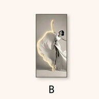 Girl Dance Art LED Wall Lamp for Interior Decoration-MinimalisticDecor.com