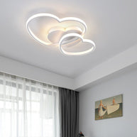Girls Love Hearts Ceiling Light | Kids Room Decor Lights-MinimalisticDecor.com