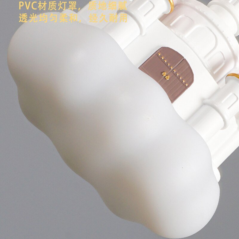 Girls Room Creative Castle Pendant Lamp Chandelier-MinimalisticDecor.com