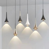 Glass Aluminum LED Pendant Dining Room Ceiling Light-MinimalisticDecor.com