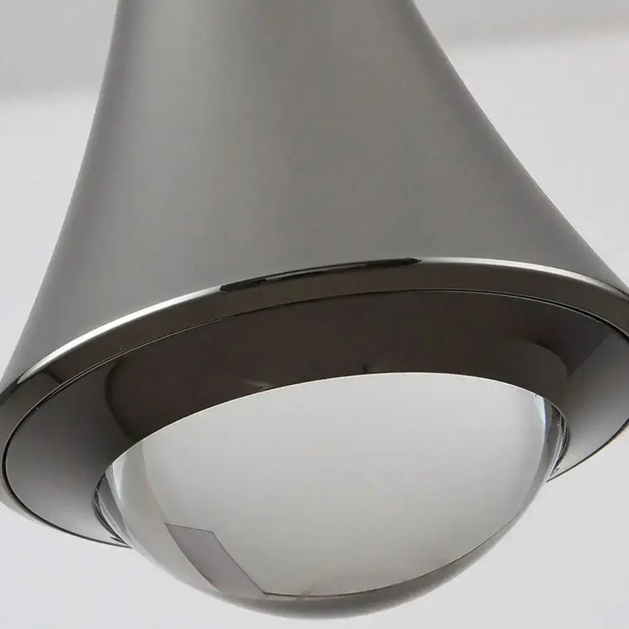 Glass Aluminum LED Pendant Dining Room Ceiling Light-MinimalisticDecor.com