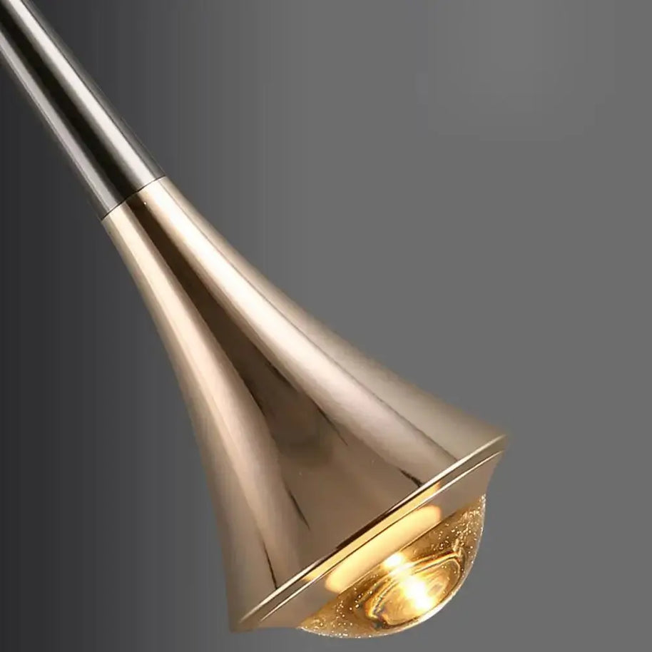 Glass Aluminum LED Pendant Dining Room Ceiling Light-MinimalisticDecor.com