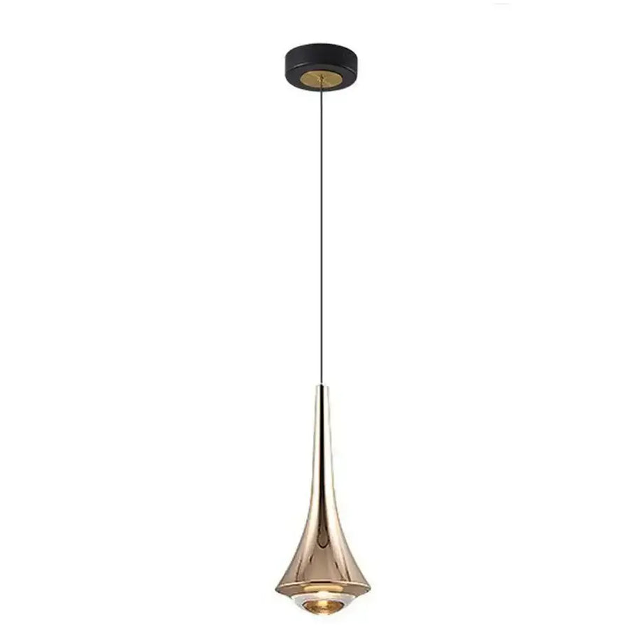 Glass Aluminum LED Pendant Dining Room Ceiling Light-MinimalisticDecor.com