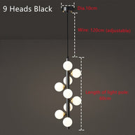 Glass Ball Ceiling Pendant: Stylish and Elegant Lighting-MinimalisticDecor.com
