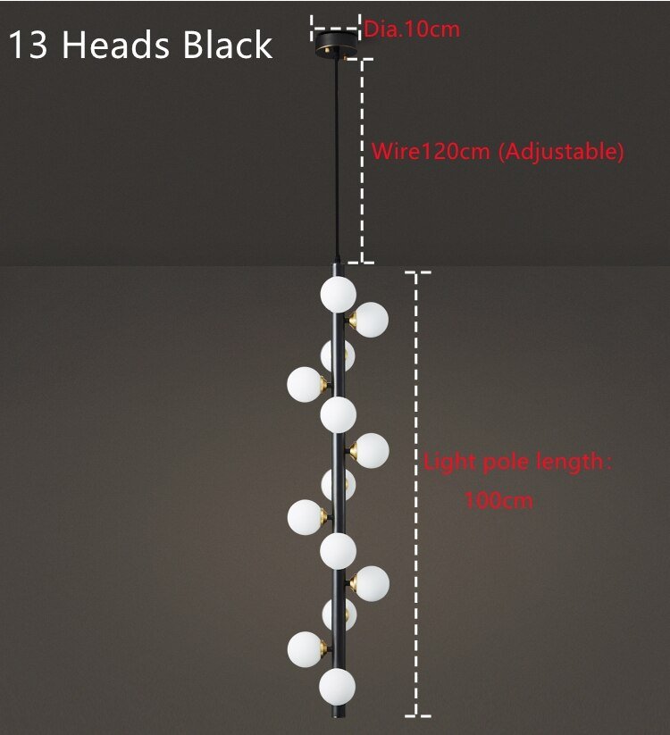 Glass Ball Ceiling Pendant: Stylish and Elegant Lighting-MinimalisticDecor.com