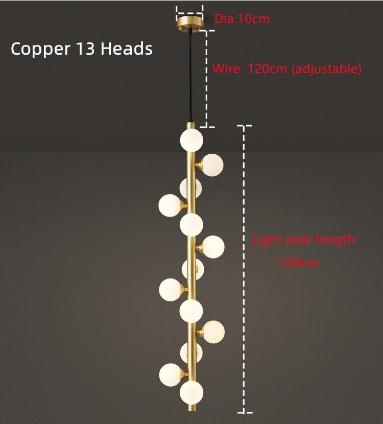 Glass Ball Ceiling Pendant: Stylish and Elegant Lighting-MinimalisticDecor.com