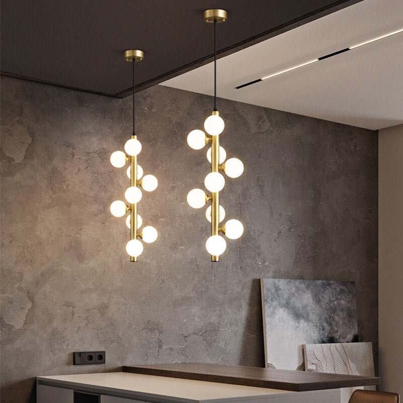 Glass Ball Ceiling Pendant: Stylish and Elegant Lighting-MinimalisticDecor.com
