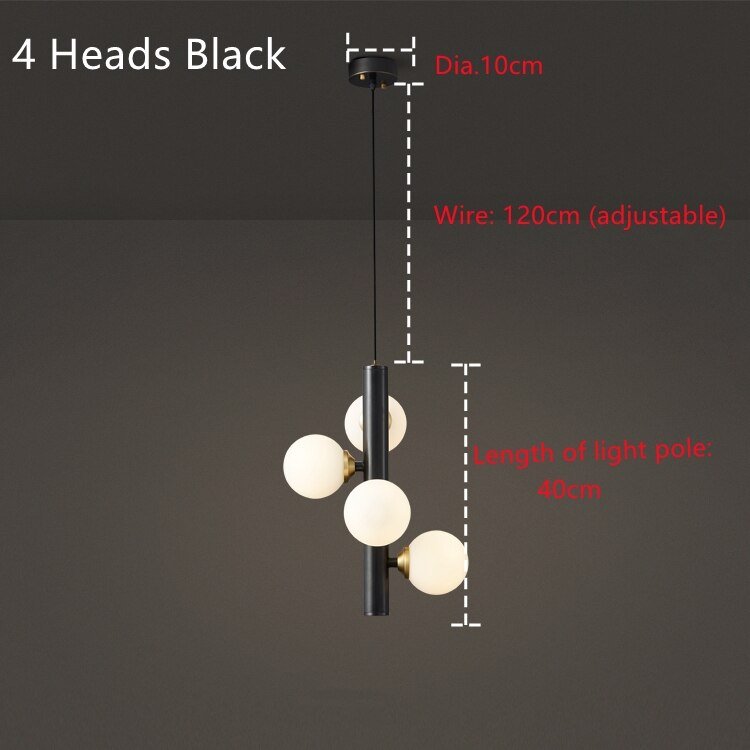 Glass Ball Ceiling Pendant: Stylish and Elegant Lighting-MinimalisticDecor.com