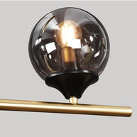 Glass Ball Chandelier: Elegant Lighting for Kitchen-MinimalisticDecor.com
