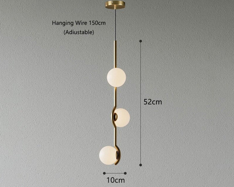Glass Ball Hanging Light: Stylish Lighting Solution-MinimalisticDecor.com