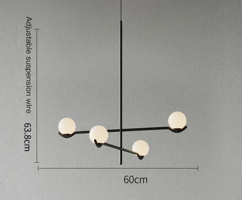 Glass Ball Hanging Light: Stylish Lighting Solution-MinimalisticDecor.com