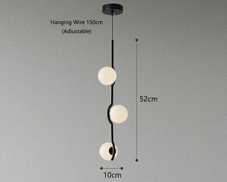 Glass Ball Hanging Light: Stylish Lighting Solution-MinimalisticDecor.com