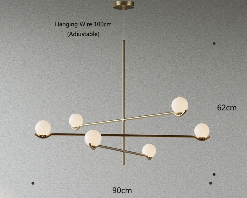 Glass Ball Hanging Light: Stylish Lighting Solution-MinimalisticDecor.com