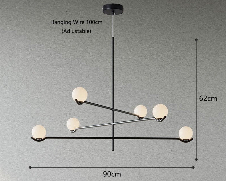 Glass Ball Hanging Light: Stylish Lighting Solution-MinimalisticDecor.com