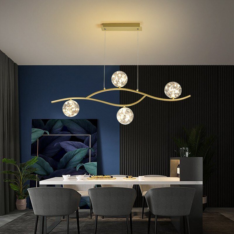 Glass Ball Pendant Light – Illuminate with Grace-MinimalisticDecor.com