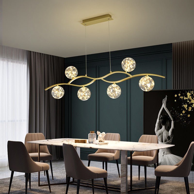 Glass Ball Pendant Light – Illuminate with Grace-MinimalisticDecor.com
