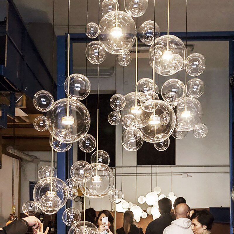 Glass Ball Pendant Lights: Exquisite Illumination Options-MinimalisticDecor.com
