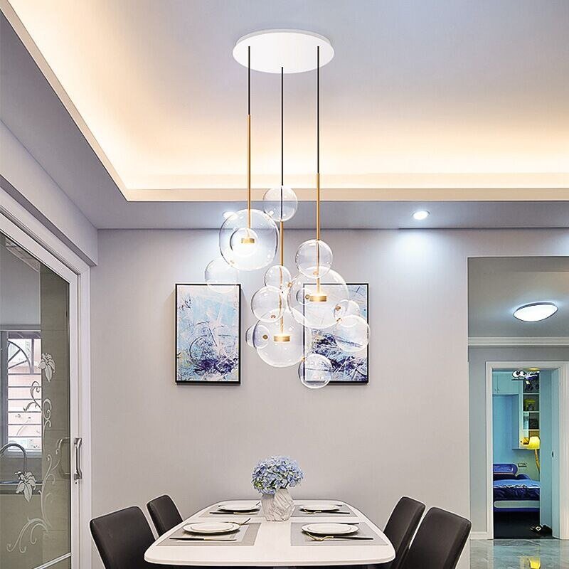 Glass Ball Pendant Lights: Exquisite Illumination Options-MinimalisticDecor.com