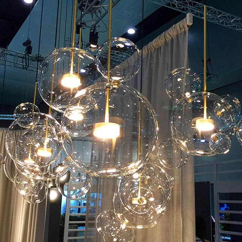 Glass Ball Pendant Lights: Exquisite Illumination Options-MinimalisticDecor.com