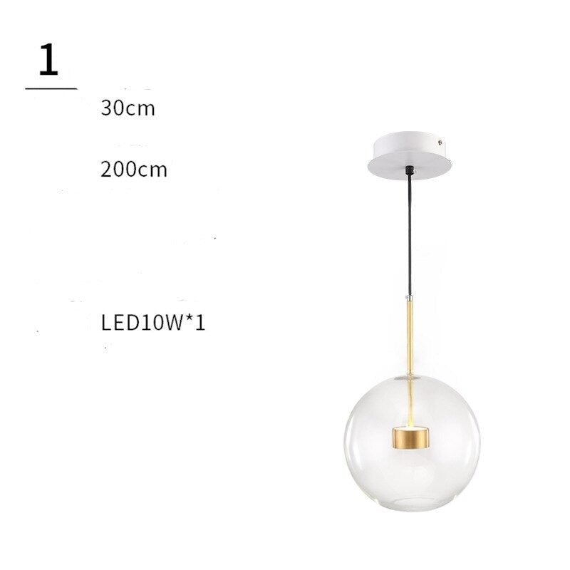 Glass Ball Pendant Lights: Exquisite Illumination Options-MinimalisticDecor.com