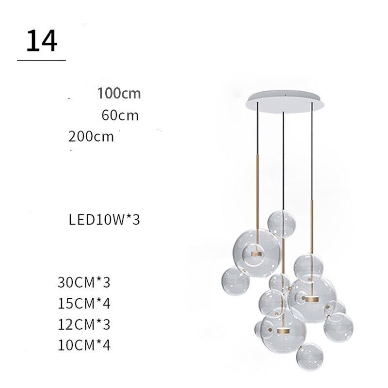 Glass Ball Pendant Lights: Exquisite Illumination Options-MinimalisticDecor.com