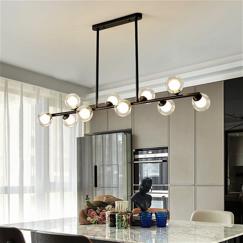 Glass Balls Chandelier: Find Exquisite Lighting Fixtures-MinimalisticDecor.com