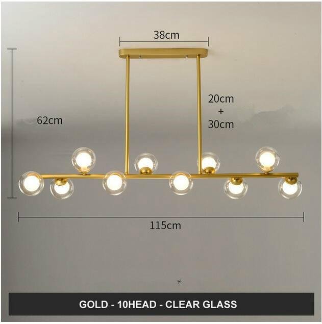 Glass Balls Chandelier: Find Exquisite Lighting Fixtures-MinimalisticDecor.com