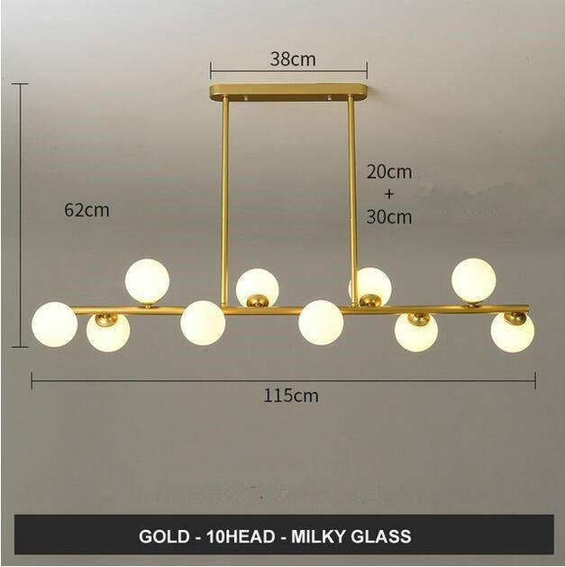 Glass Balls Chandelier: Find Exquisite Lighting Fixtures-MinimalisticDecor.com