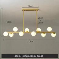 Glass Balls Chandelier: Find Exquisite Lighting Fixtures-MinimalisticDecor.com