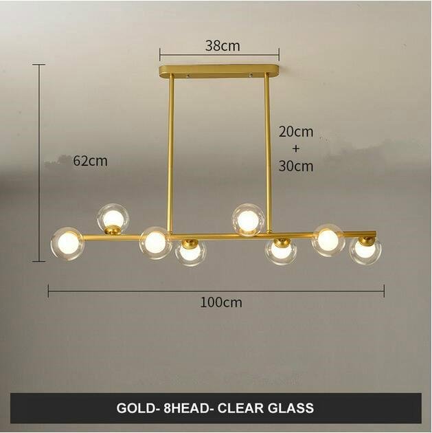 Glass Balls Chandelier: Find Exquisite Lighting Fixtures-MinimalisticDecor.com