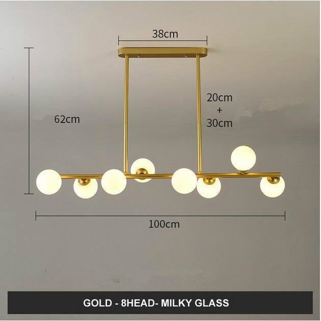 Glass Balls Chandelier: Find Exquisite Lighting Fixtures-MinimalisticDecor.com