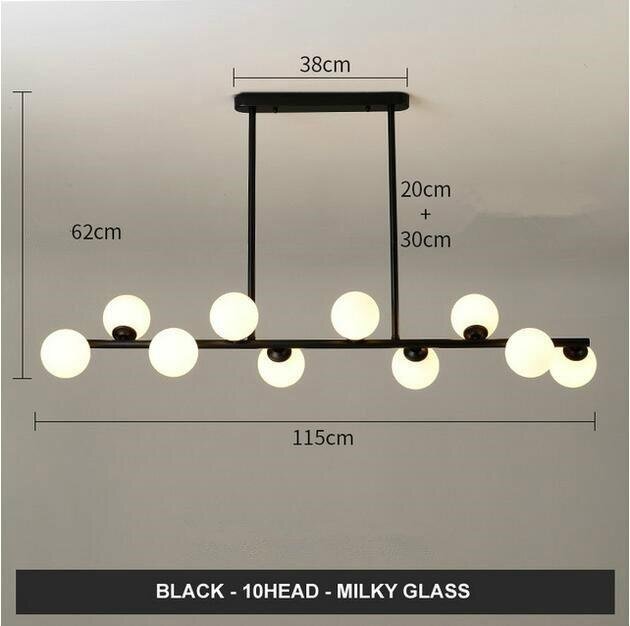 Glass Balls Chandelier: Find Exquisite Lighting Fixtures-MinimalisticDecor.com