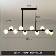 Glass Balls Chandelier: Find Exquisite Lighting Fixtures-MinimalisticDecor.com