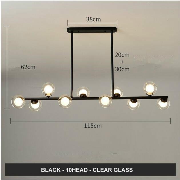 Glass Balls Chandelier: Find Exquisite Lighting Fixtures-MinimalisticDecor.com