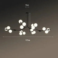 Glass Balls Chandelier - Handcrafted Beauty and Elegance-MinimalisticDecor.com