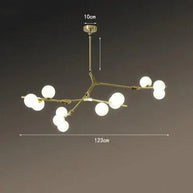 Glass Balls Chandelier - Handcrafted Beauty and Elegance-MinimalisticDecor.com