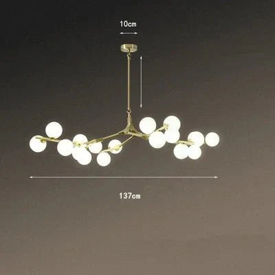 Glass Balls Chandelier - Handcrafted Beauty and Elegance-MinimalisticDecor.com