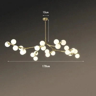 Glass Balls Chandelier - Handcrafted Beauty and Elegance-MinimalisticDecor.com