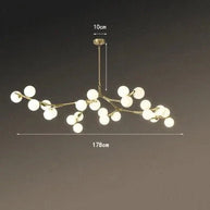 Glass Balls Chandelier - Handcrafted Beauty and Elegance-MinimalisticDecor.com