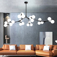 Glass Balls Chandelier - Handcrafted Beauty and Elegance-MinimalisticDecor.com