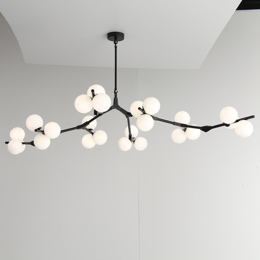 Glass Balls Chandelier - Handcrafted Beauty and Elegance-MinimalisticDecor.com