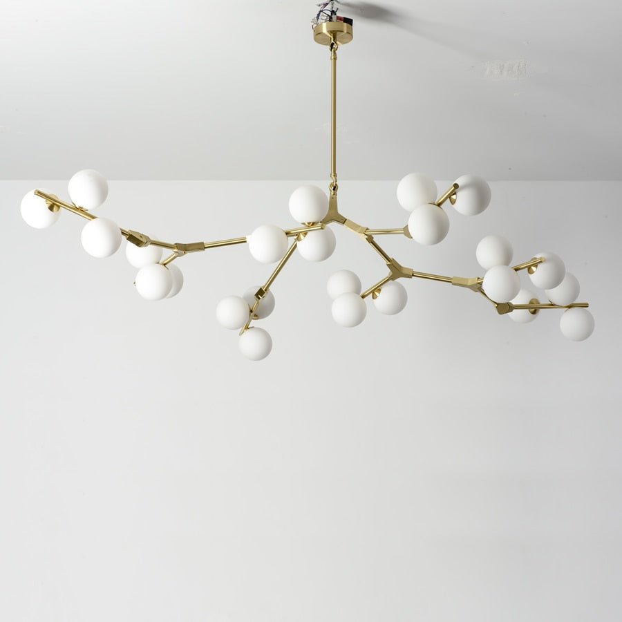 Glass Balls Chandelier - Handcrafted Beauty and Elegance-MinimalisticDecor.com