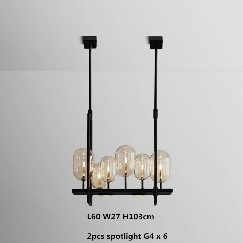 Glass Trees Chandelier: Transform Any Space with Grace-MinimalisticDecor.com