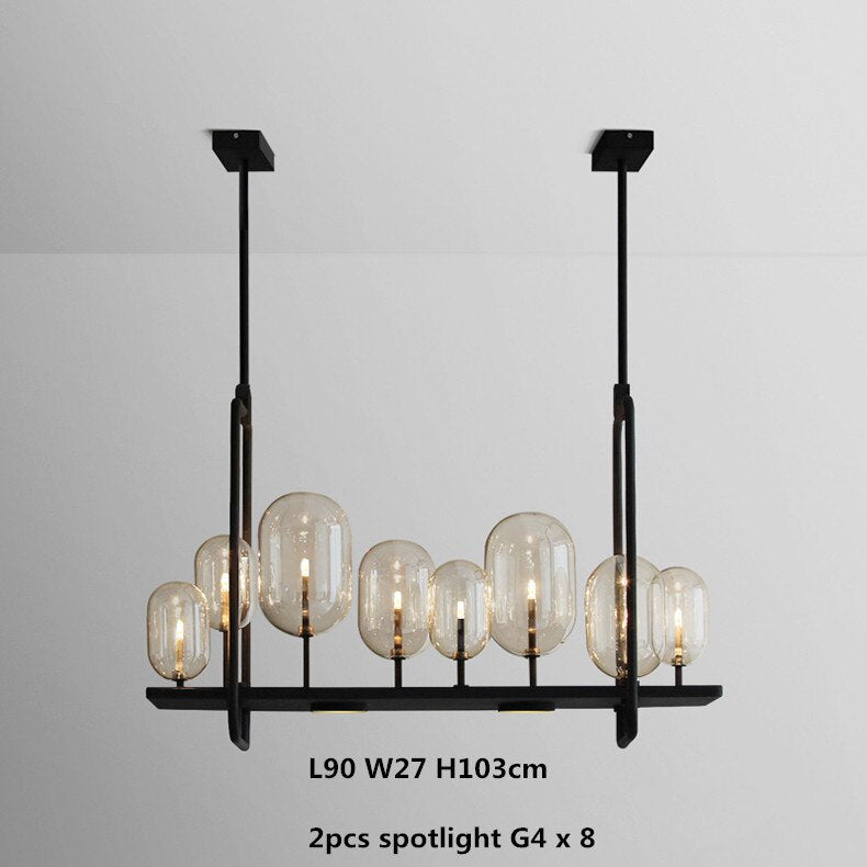 Glass Trees Chandelier: Transform Any Space with Grace-MinimalisticDecor.com