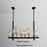 Glass Trees Chandelier: Transform Any Space with Grace-MinimalisticDecor.com