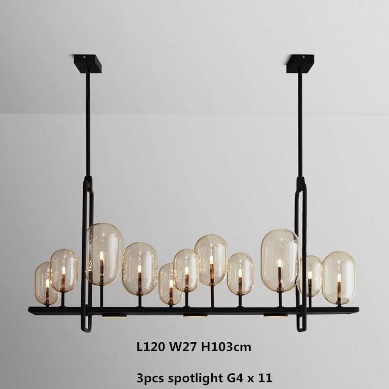 Glass Trees Chandelier: Transform Any Space with Grace-MinimalisticDecor.com