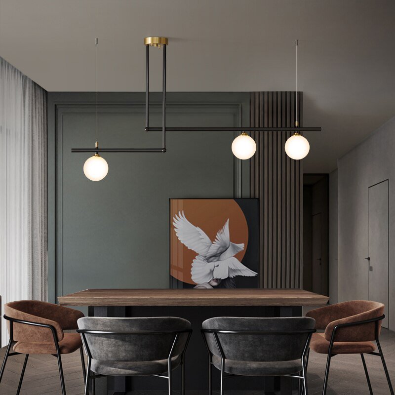 Globe Chandelier: Elegant Lighting for a Striking Ambiance-MinimalisticDecor.com